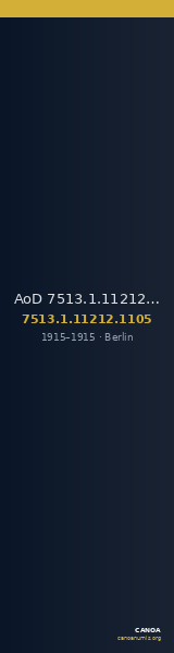 AoD 7513.1.11212.1105 — CANOA