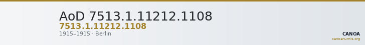 AoD 7513.1.11212.1108 — CANOA