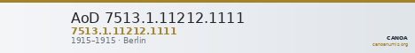 AoD 7513.1.11212.1111 — CANOA