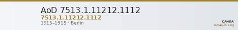 AoD 7513.1.11212.1112 — CANOA