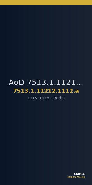 AoD 7513.1.11212.1112.a — CANOA