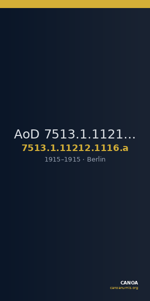 AoD 7513.1.11212.1116.a — CANOA