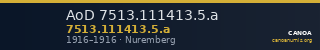 AoD 7513.111413.5.a — CANOA