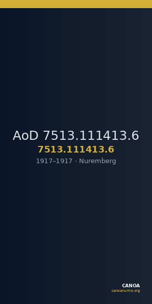 AoD 7513.111413.6 — CANOA