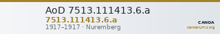 AoD 7513.111413.6.a — CANOA
