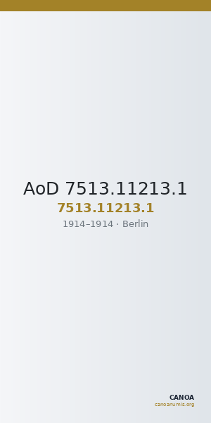 AoD 7513.11213.1 — CANOA