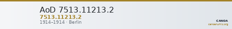 AoD 7513.11213.2 — CANOA
