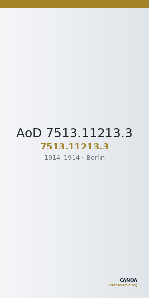 AoD 7513.11213.3 — CANOA