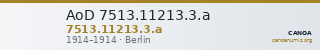AoD 7513.11213.3.a — CANOA