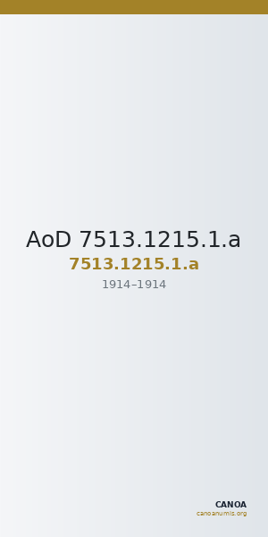AoD 7513.1215.1.a — CANOA