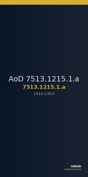 AoD 7513.1215.1.a — CANOA