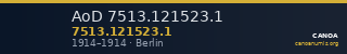 AoD 7513.121523.1 — CANOA