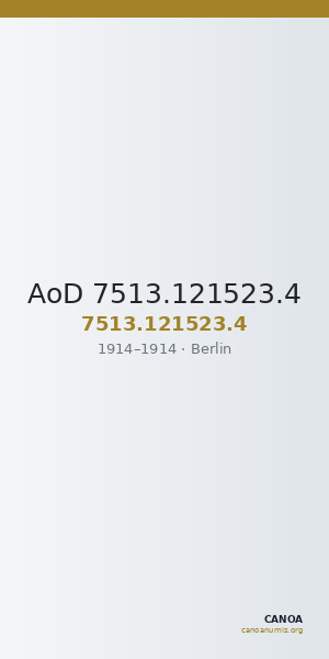 AoD 7513.121523.4 — CANOA