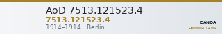 AoD 7513.121523.4 — CANOA