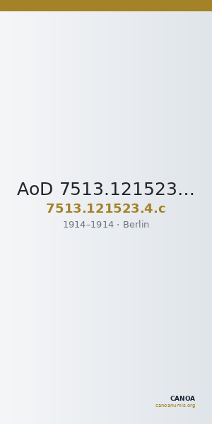 AoD 7513.121523.4.c — CANOA