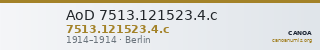 AoD 7513.121523.4.c — CANOA