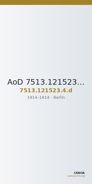 AoD 7513.121523.4.d — CANOA
