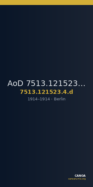 AoD 7513.121523.4.d — CANOA