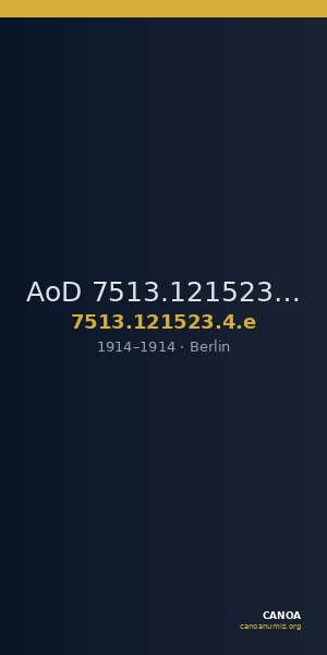 AoD 7513.121523.4.e — CANOA