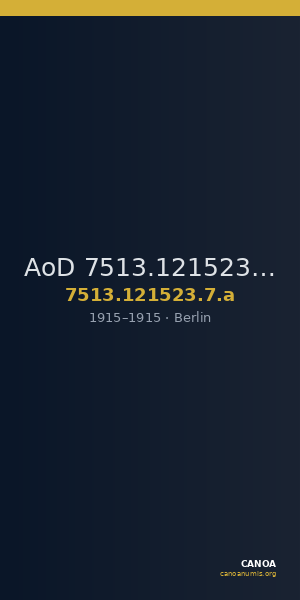 AoD 7513.121523.7.a — CANOA