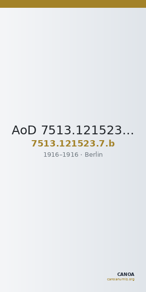 AoD 7513.121523.7.b — CANOA