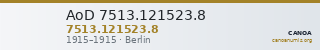 AoD 7513.121523.8 — CANOA