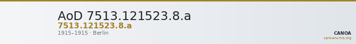 AoD 7513.121523.8.a — CANOA