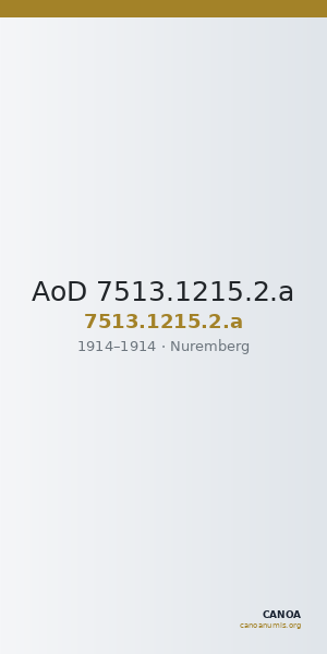 AoD 7513.1215.2.a — CANOA