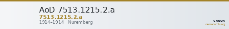 AoD 7513.1215.2.a — CANOA