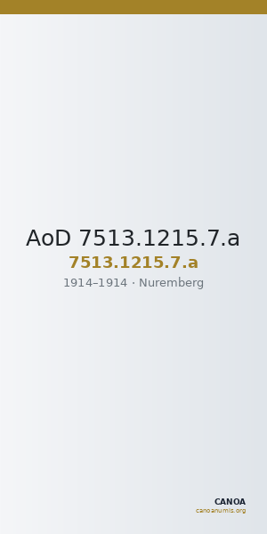 AoD 7513.1215.7.a — CANOA