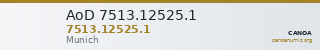 AoD 7513.12525.1 — CANOA