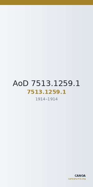 AoD 7513.1259.1 — CANOA