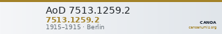 AoD 7513.1259.2 — CANOA