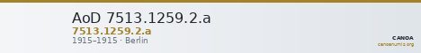 AoD 7513.1259.2.a — CANOA