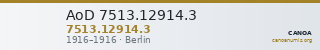 AoD 7513.12914.3 — CANOA
