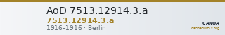 AoD 7513.12914.3.a — CANOA