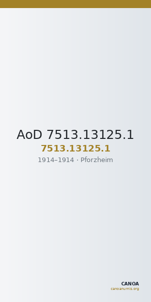 AoD 7513.13125.1 — CANOA