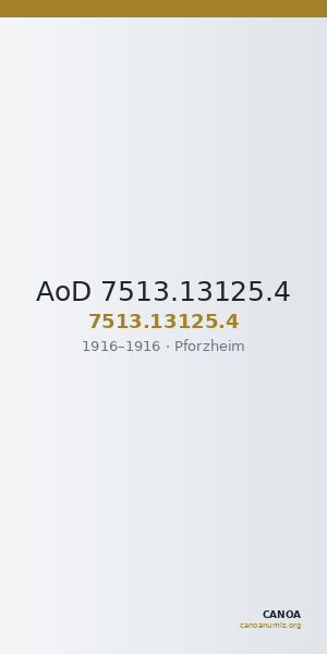 AoD 7513.13125.4 — CANOA