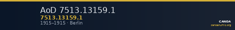 AoD 7513.13159.1 — CANOA