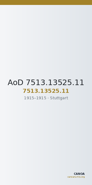 AoD 7513.13525.11 — CANOA