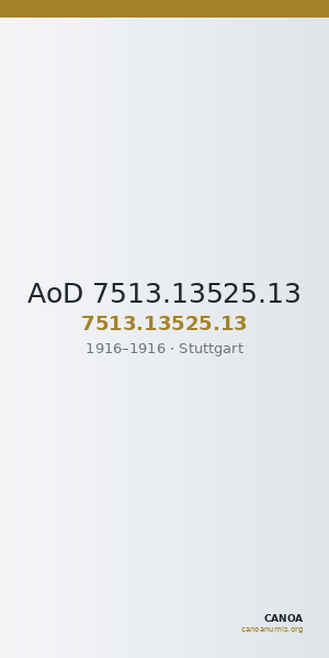 AoD 7513.13525.13 — CANOA