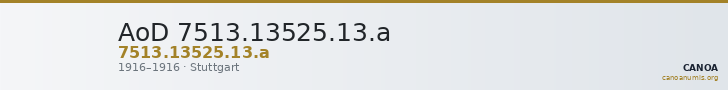 AoD 7513.13525.13.a — CANOA
