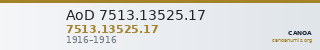 AoD 7513.13525.17 — CANOA