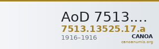 AoD 7513.13525.17.a — CANOA