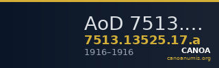 AoD 7513.13525.17.a — CANOA