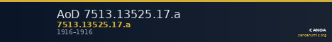 AoD 7513.13525.17.a — CANOA