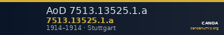 AoD 7513.13525.1.a — CANOA