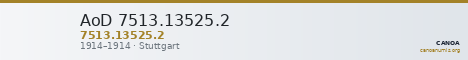 AoD 7513.13525.2 — CANOA
