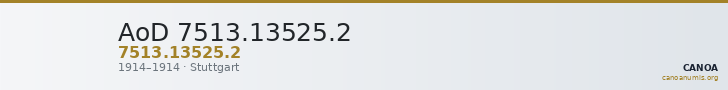 AoD 7513.13525.2 — CANOA