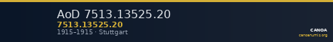 AoD 7513.13525.20 — CANOA